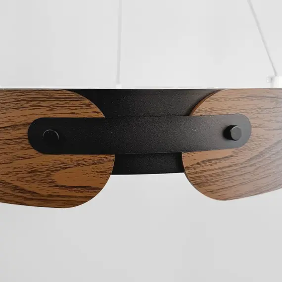 Люстра Linef 1907 1907P-580 BK+Wood, изображение 5