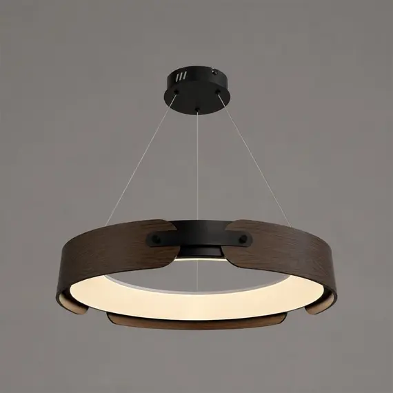 Люстра Linef 1907 1907P-580 BK+Wood, изображение 3