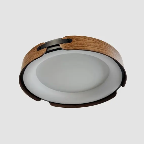 Стельовий світильник Linef 1907 1907C-580 BK+Wood, изображение 2