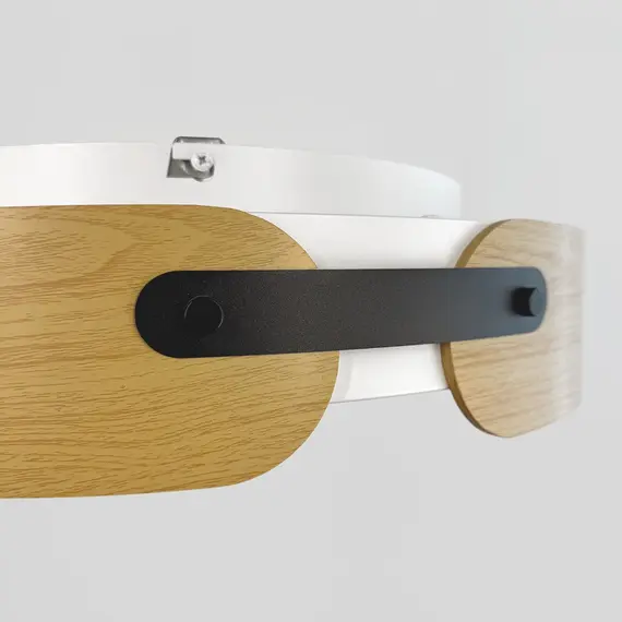Стельовий світильник Linef 1907 1907C-580 WT+Wood, изображение 2
