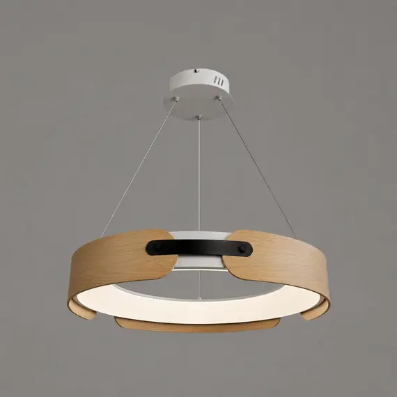 Люстра Linef 1907 1907P-480 WT+Wood, изображение 5