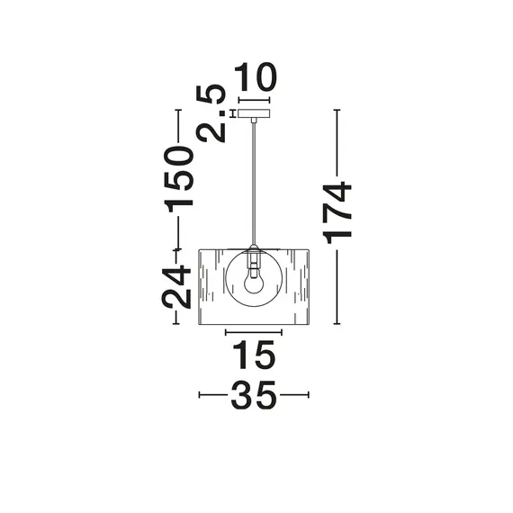 Підвіс Nova Luce DELMA 9071146, изображение 9