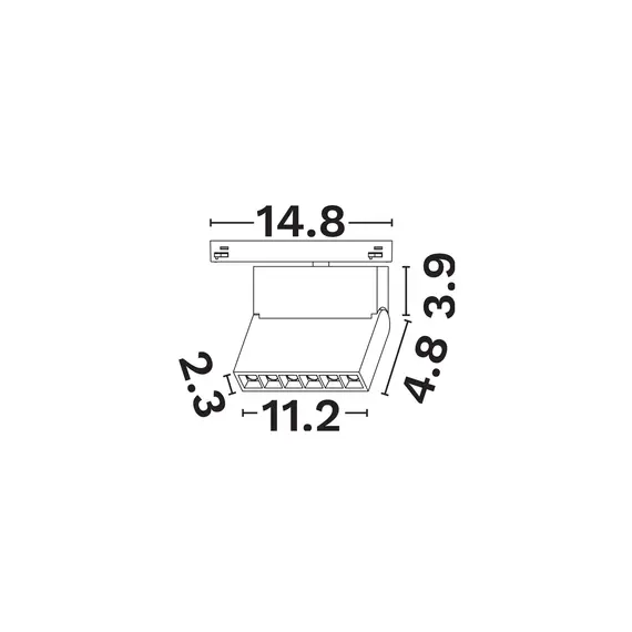 Модулі освітлення Nova Luce GLOW 9680159, зображення 3