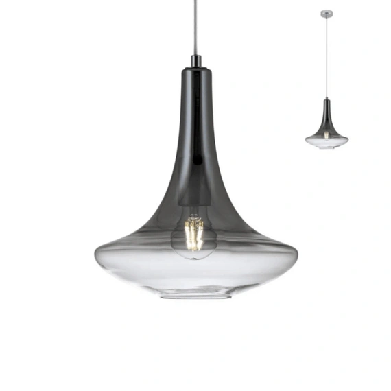 Підвісний світильник REDO 01-1623 DECANTER Smoky grey