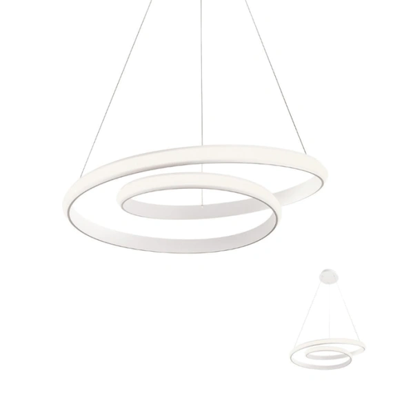 Підвісний світильник REDO 01-1793 TORSION White + Dimmable