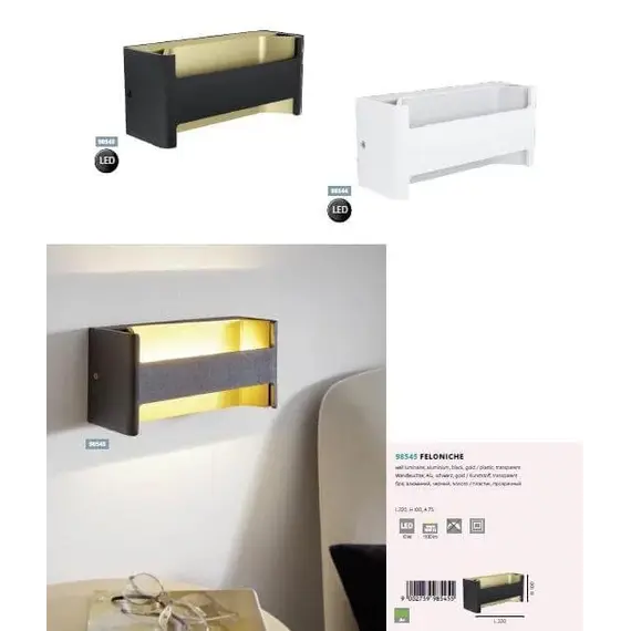 Настінний світильник Eglo FELONICHE 98544 LED, зображення 5