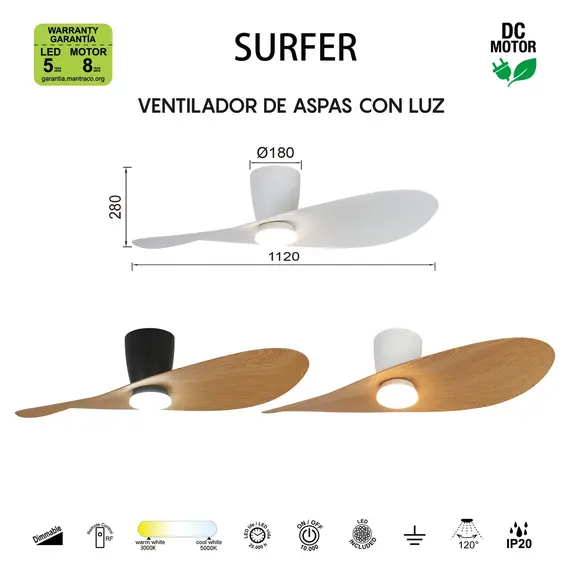Люстра Mantra SURFER 9474, зображення 7