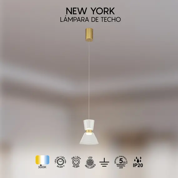 Підвісний світильник Mantra NEW YORK 9217, зображення 5
