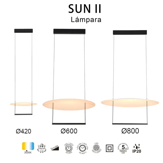 Люстра Mantra SUN II 9423, зображення 5