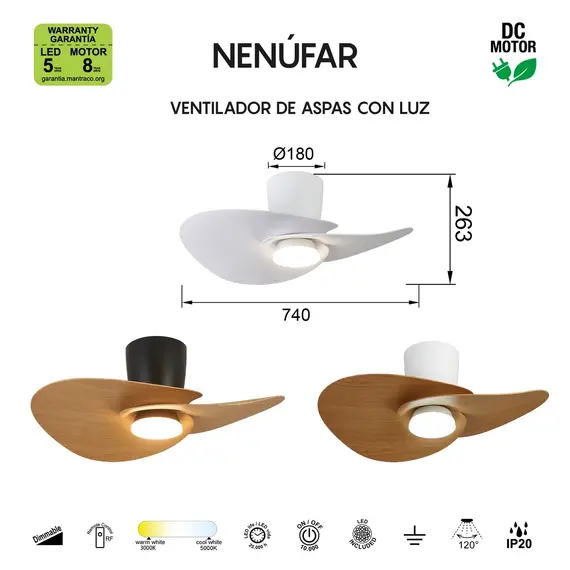 Люстра Mantra NENÚFAR 9468, зображення 7