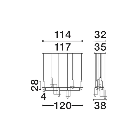 Подвес Nova Luce LUMIEN 9214244, изображение 9