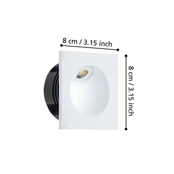 Точковий світильник EGLO Zarate 96901 white, зображення 6