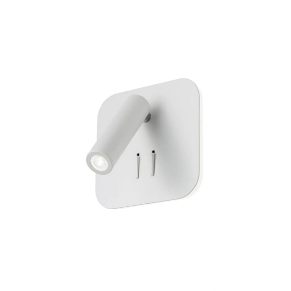 Бра REDO 01-1491 QUDA White + USB