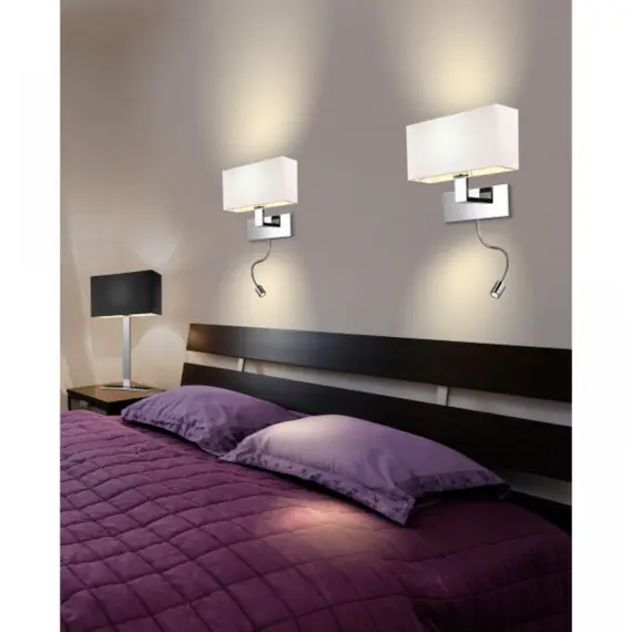 Бра AZzardo MARTENS LED AZ1526 (MB2251-B-LED-R-WH), изображение 4