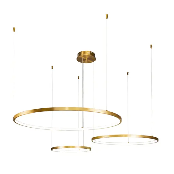 Люстра 7529832-3B BRONZE LED (400+600+800), зображення 2