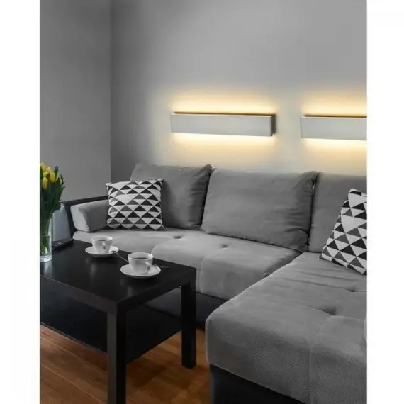 Настенный светильник Azzardo NORMAN Wall M White AZ1683, изображение 3