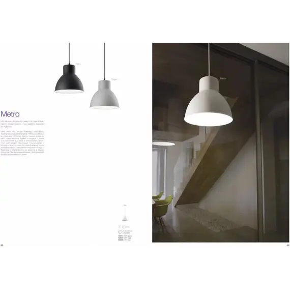 Подвесной светильник Ideal Lux METRO SP1 139098, изображение 2