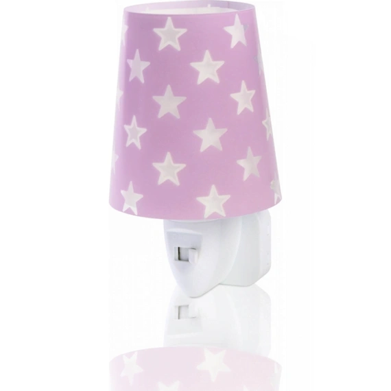 Дитячий нічник в розетку Dalber Stars Purple 81215L