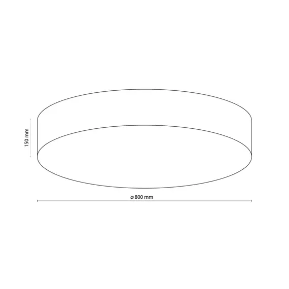 Люстра TK-Lighting RONDO GRAPHITE 2725, зображення 3