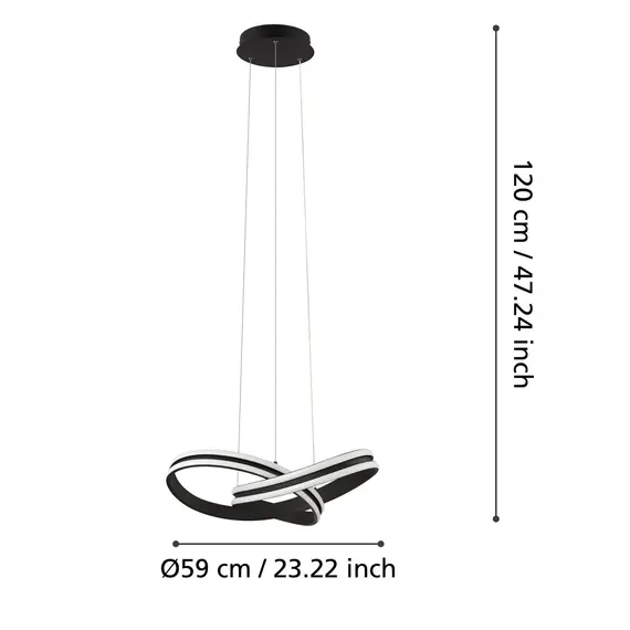 Підвісний світильник Eglo CORREDERA 99249 LED, зображення 5