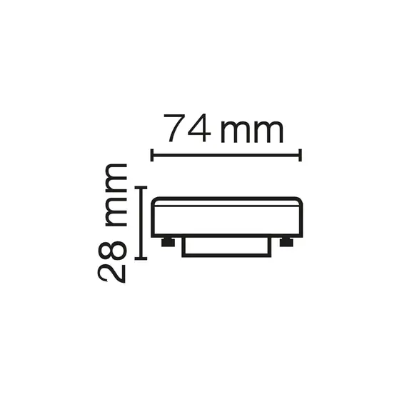 Світлодіодна лампочка Osram 4099854692055 LED GX53 1x12W 4000K 1200Lm IP20, зображення 3