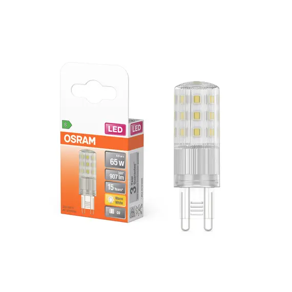 Світлодіодна лампочка Osram 4099854758041 LED G9 1x4.9W 4000K 907Lm IP20, изображение 3