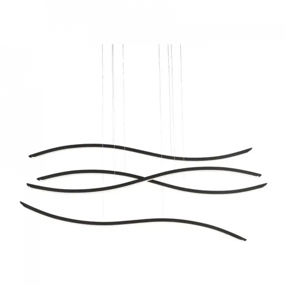 Люстра Azzardo AZ2912 Waves Black, изображение 4
