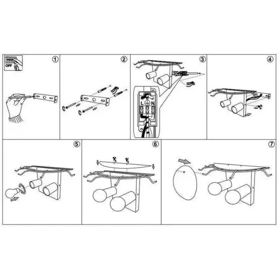 Бра Ideal Lux Ovalino 038025, изображение 2