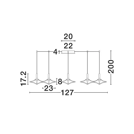 Підвіс Nova Luce DIAZ 9214275, зображення 8
