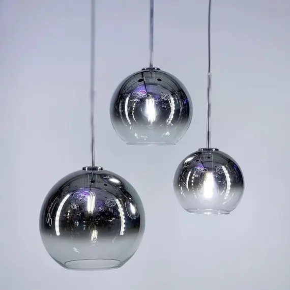 Підвісний світильник Linef 0511 0511/1 L (chrome) (d 200), зображення 2