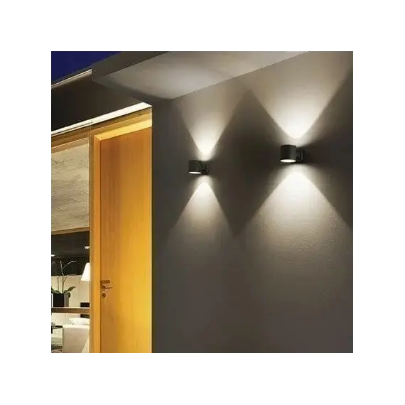 Настінний вуличний світильник Ideal Lux SNIF ROUND 061467, зображення 4