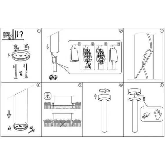 Уличный фонарь Ideal Lux TESLA 153209, изображение 3