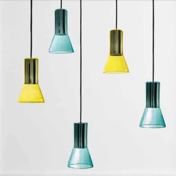 Плафон для світильників Azzardo Ziko Glass AZ3414 blue, зображення 2
