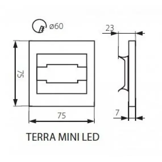 Світильник Kanlux TERRA MINI LED WW 3000K (23103), зображення 4
