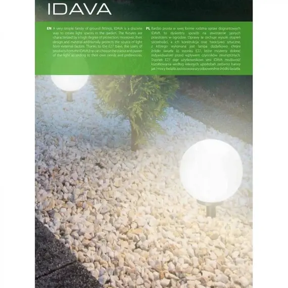Вуличний світильник Kanlux IDAVA 25 23510, зображення 3