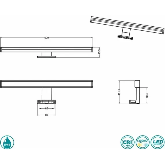Підсвітка Trio LINO 284116006, зображення 6