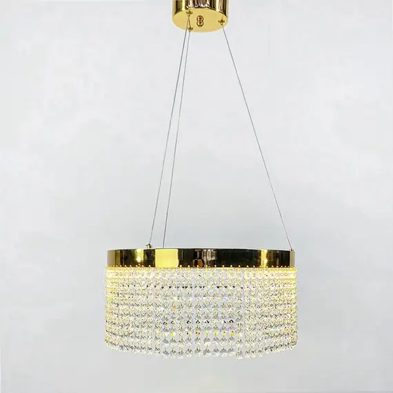 Люстра BISHOP 29396103 Діаметр: 30см Колір корпусу: Золотий, зображення 5