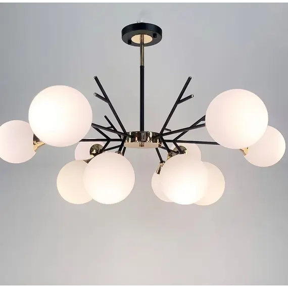 Люстра TRIO 40138866 Колір корпусу: Чорний, зображення 7