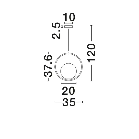 Подвесной светильник OBITAR Nova Luce 9988169, изображение 4