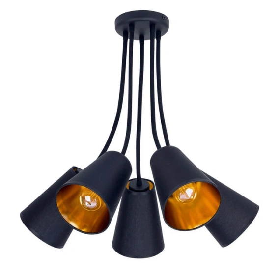 Люстра TK-Lighting WIRE GOLD 828