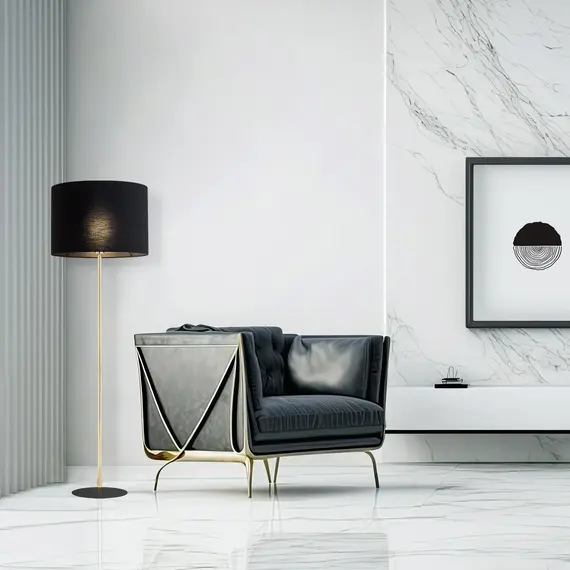 Торшер TK-Lighting UMBERTO BLACK GOLD 1 16029, зображення 2