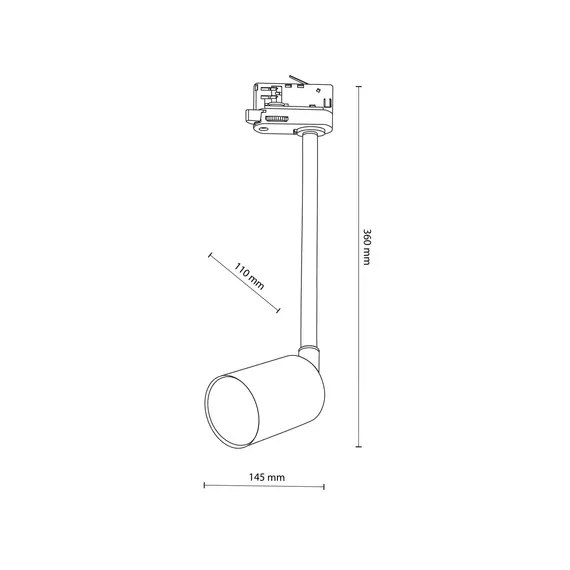 Трековий світильник TK-Lighting TRACER WHITE 4930, зображення 2