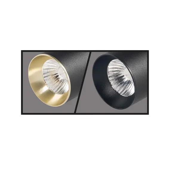 Поворотный светильник, спот Goldlux 343185 Lumia LED 1x6,5 Вт 3000 К/4000 К/6000 К 600 лм IP20 черный, изображение 4