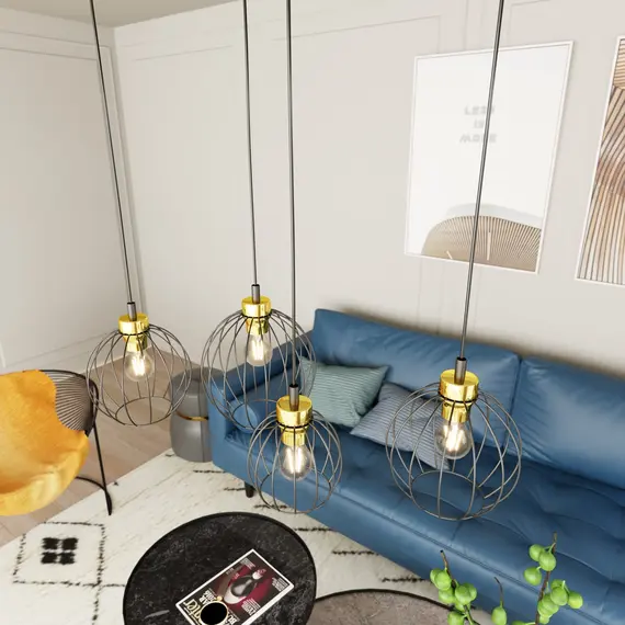 Підвісний світильник EMIBIG Lighting NANDO 1368/4, зображення 2