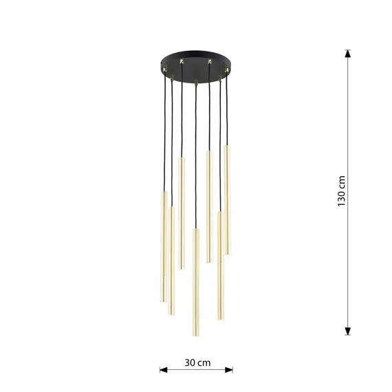 Підвісний світильник EMIBIG Lighting SELTER 1332/7PREM, зображення 5