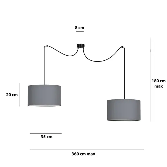 Подвесной светильник EMIBIG Lighting ROTO 188/2, изображение 3