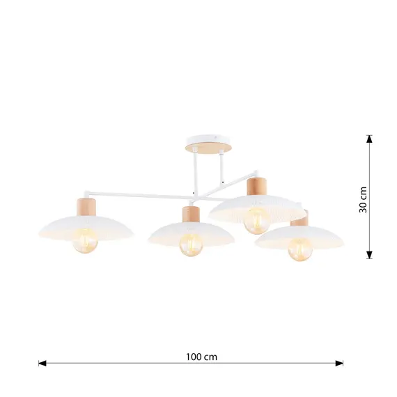 Стельовий світильник EMIBIG Lighting KOBE 1319/4, зображення 10