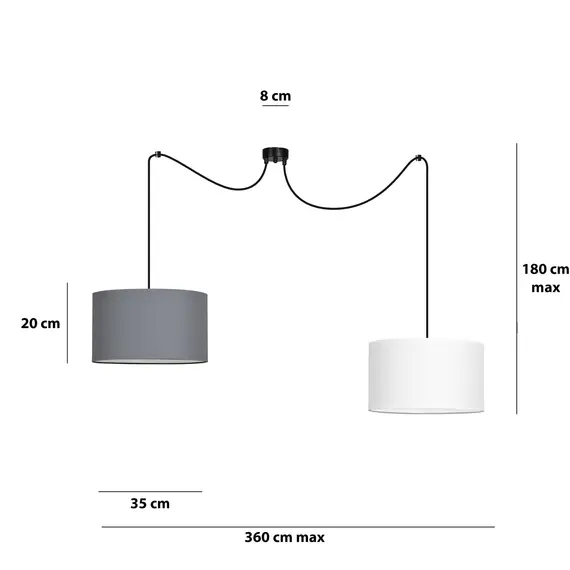 Подвесной светильник EMIBIG Lighting ROTO 192/2, изображение 4