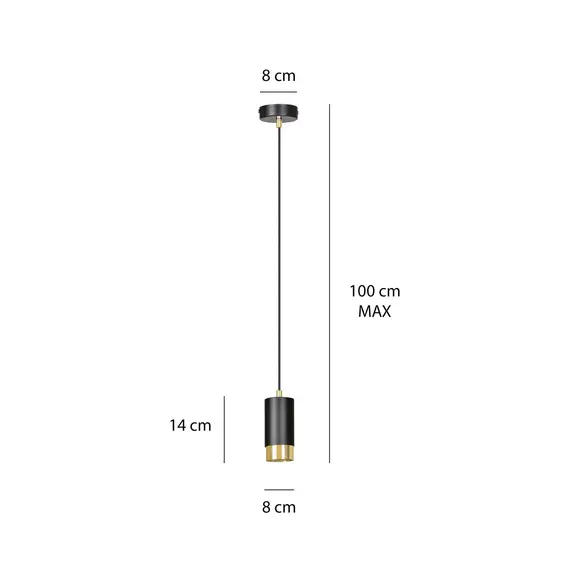 Підвісний світильник EMIBIG Lighting FUMIKO 817/1, зображення 6