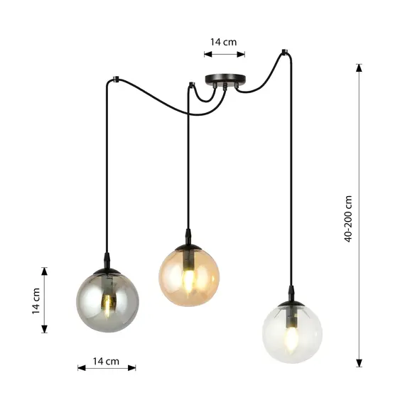 Подвесной светильник EMIBIG Lighting GIGI 939/3, изображение 4